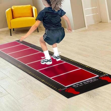 Oefenmat - Springmat - Thuistraining - Dubbelzijdig antislip - Tot 315 cm - Kinderen