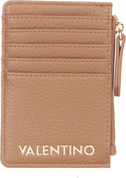 VALENTINO Kaarthouder Post Re Credit Card Case Camel / Moro Bruine