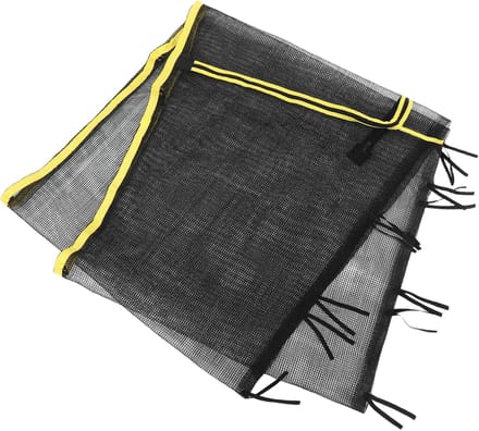 Trampoline Veiligheidsnet - Springbed Beschermnet - Veilig Springen - Ademend Gaasontwerp - 180x81cm - Zwart