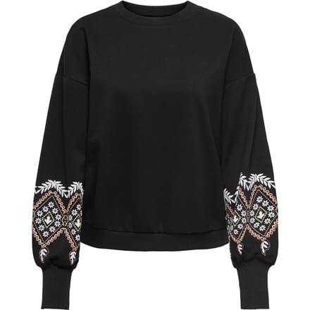 Regular fit sweatshirt van katoenmix, model 'BROOKE'