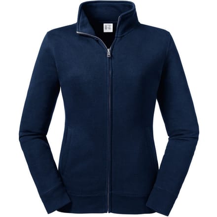 Russell Dames/dames Authentieke Sweat Jacket (Franse marine)