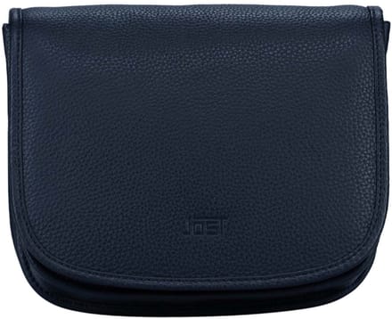 JOST Leren schoudertas Vika Shoulder Bag Blue donkerblauw