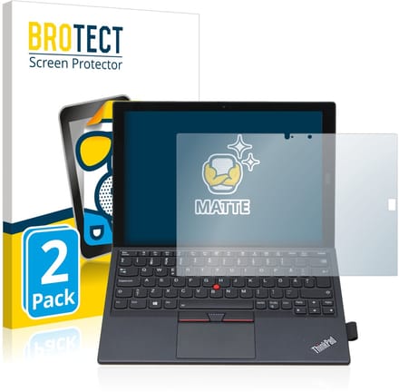 BROTECT - Screenprotector voor Lenovo ThinkPad X1 Tablet Gen 2 - Folie Beschermfolie matte 2 Stuks