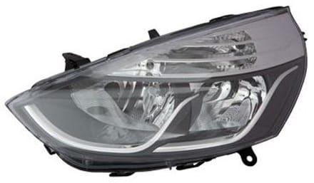VanWezel 4373961M - Phare double avant gauche pour Renault Clio iv de 11/2012 à 2020