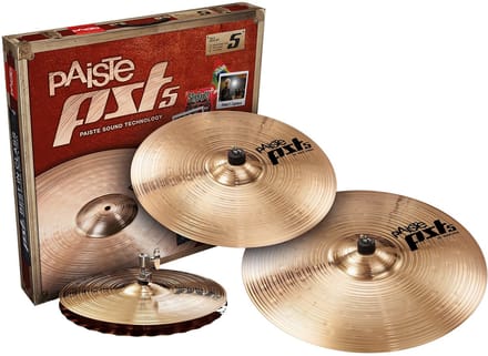 Paiste PST5 CymbalSet Rock, 14 SE HH, 16C, 20R - Bekken set