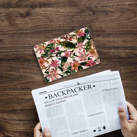 Apple iPad Mini 4 | Mini 5 (2019) Siliconen Hoesje Flowers