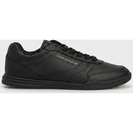 Tommy Hilfiger Lopro Cup Leather Shoes Black Größe: 41 | Trainers Outlet | Herren | Schwarz