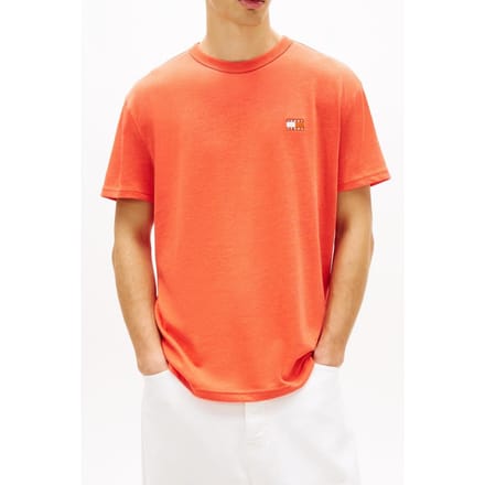Tommy Hilfiger Tjm Regular Badge Tee Horizon Heather Größe: S | Basic T-Shirts Outlet | Herren