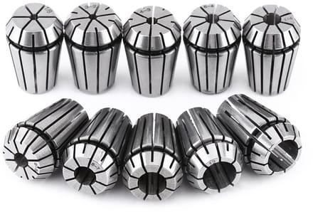 Dailygoods- Collet Set 10 Stuks - Er20/Er11 Spantang - Cnc