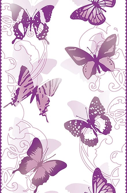AS Creation - Vinylbehang - pop.up Panel Livingwalls 942582 - 0,53x10 m - lila