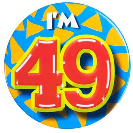 Button Klein | Leeftijd: 49 jaar | Diameter: 5,5cm