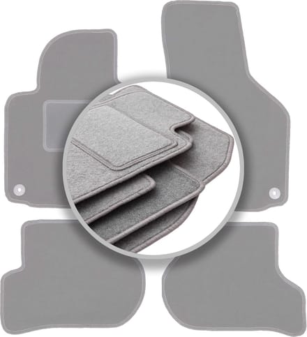 Grijze automatten voor: Volkswagen Golf VI hatchback, variant, stationwagen (2009-2013)