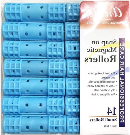 Haarrollers Set - Krulrollers - Haar Stijlen - Zelfklevend - 10 x 25 x 5 cm - Paars