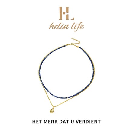 Helin life Dames ketting - Layerkettingen- Cadeau - Goudkleurig