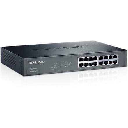 TP-LINK TL-SG1016D TL-SG1016D Netwerk switch 16 poorten 1 GBit/s