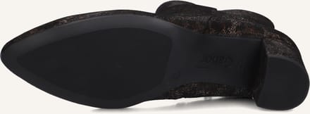 Gabor 701 Enkellaarsjes - Enkelboots met rits - Dames - Bruin - Maat 37,5