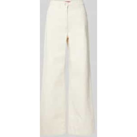 Wide leg jeans in 5-pocketmodel, model 'PARURE'