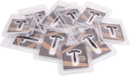 Kiotos X Penis Stick Siliconen met 2 Bolletjes 45 mm lang