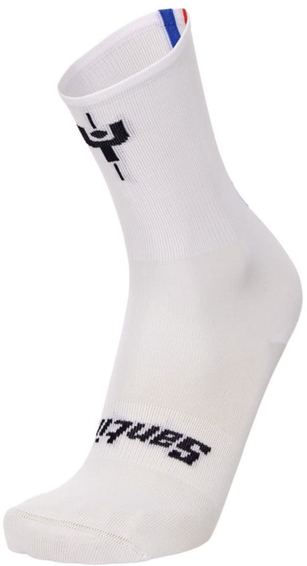 Santini Maillot Jaune Hautacam 2025 Sokken Wit EU 36-39 Man,Vrouw