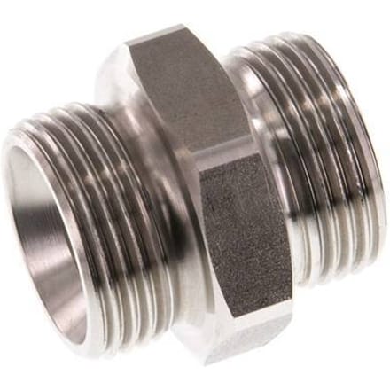 G 3/4'' RVS Borstnippel 40 Bar - FL2S-M-ST-034G
