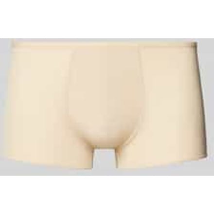 HOM Plumes trunk (1-pack) - heren boxer microfiber kort - beige