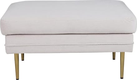 Svea - Tess hocker - rib - beige