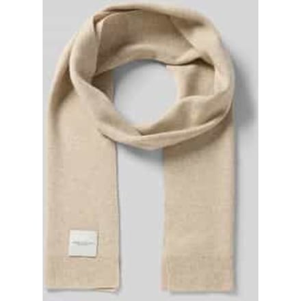 Profuomo Scarf Wool Sjaals Heren - Beige - Maat ONESIZE