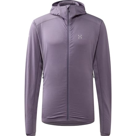 Haglofs L.i.m Mid Multi Ii Fleece Met Volledige Rits Paars L Man