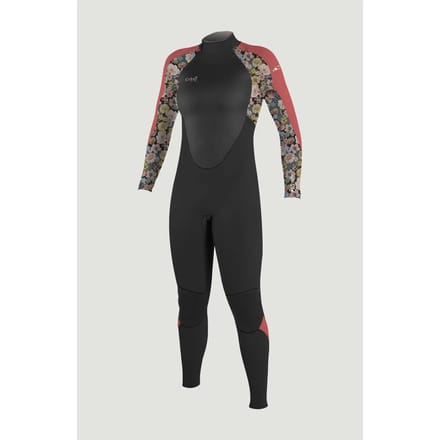 Rugwetsuit met volledige rits voor meisjes O'Neill Epic 4/3