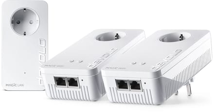 devolo Magic 2 WiFi 6 next Multiroom Kit - Powerline Adapter - Mesh WiFi - WiFi 6 - 3000 Mbps - NL