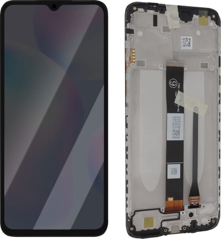 Xiaomi, Scherm + Kader voor Xiaomi Redmi 9A et 9C Origineel Service Pack, Grijs