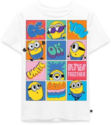 Minions Be You Positief En Lief Ontwerp Premium T Shirt Kinderen
