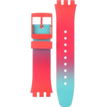 Swatch Plastic - New Chrono - SUS ASUSP100 Paradiso Kinetiko Horlogeband