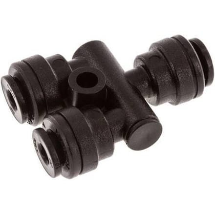 4mm Y-koppeling POM Insteekfitting FDA NBR [2 Stuks]