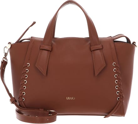 LIU JO Handtas Schoudertas Onawa Boston Bag Deer Lichtbruin