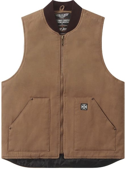 West Coast Choppers Herenjas Heavy Duty Workvest - Frontier