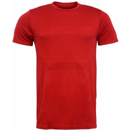 Puma SF Ferrari EvoKnit Rood Polyester Heren T-shirts 762245 01 A5D