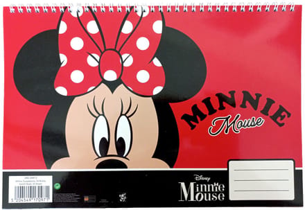 Disney Minnie Nomadic Spirit A/4 spiraal schetsboek, 30 bladen