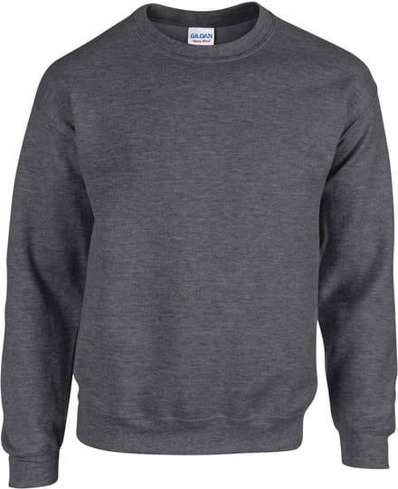 Gildan - Heavy Blend Unisex Sweater - Dark Heather maat L