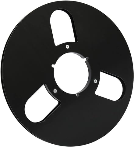 Lege Haspel - Opname Haspel - Tape Opslag - Aluminium Legering - 10.5 Inch - Zwart