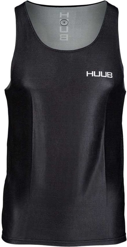 Huub Technical Training Mouwloos T-shirt Zwart L Man