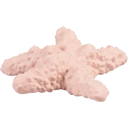 Duvoplus - Aquariumdecoratie - Hond - Eco Rubber Zeester 15,2x15x4,8cm Roze - 1st