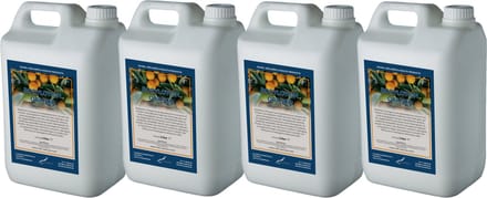 Bodylotion Orange 5 Liter - set van 4 stuks - navulling - Voordeelverpakking