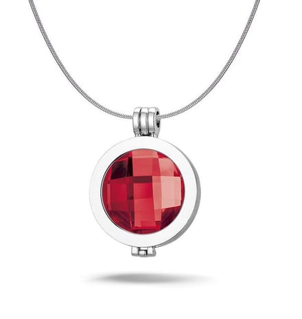 Montebello Ketting Januari - Geboortesteen - ∅35mm - Coin - 61+5cm