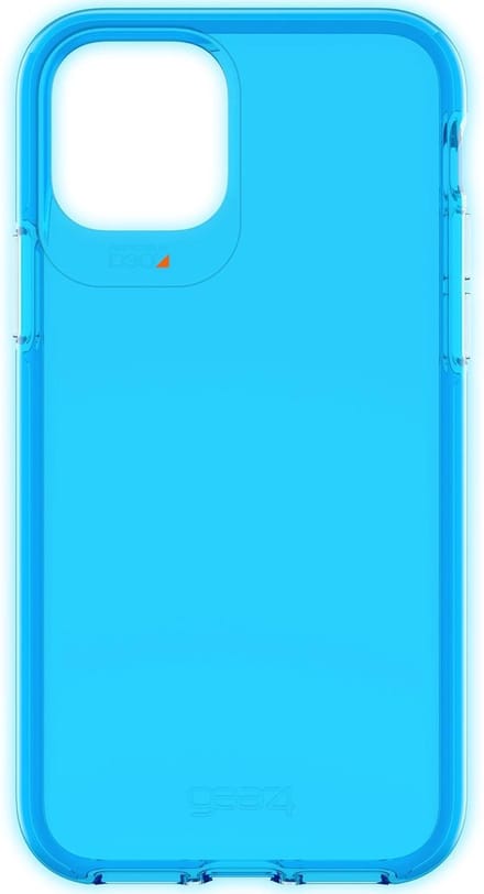Gear4 Crystal Palace Neon Case Shockproof Hoesje iPhone 11 Pro - Blauw