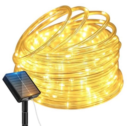 Lichtslang op Zonne-energie voor Buiten - 10m, 100 LEDs, Weerbestendig, IP65, 8 Modi