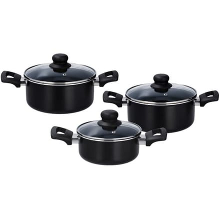 SILVERCREST Aluminium pannenset, 3-delig