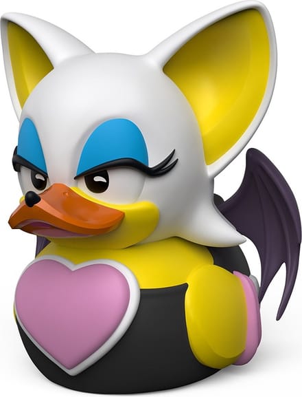 Numskull - TUBBZ Badeend - Sonic the Hedgehog - Rouge the Bat (Eerste Editie) - 9cm