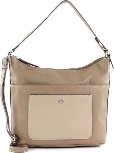 GERRY WEBER Schoudertas Vistara Hobo Fungi Bruine