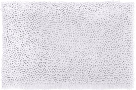 Atmosphera Badkamer kleedje/badmat voor de vloer - 50 x 80 cm - wit - extra dikke noppen